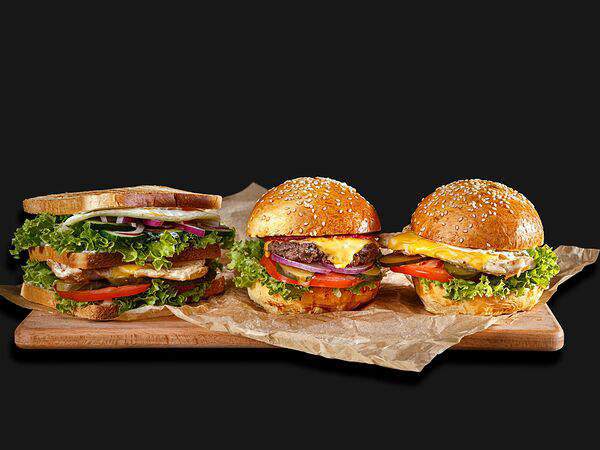 Olster Irish Pub - Бургер говяжий