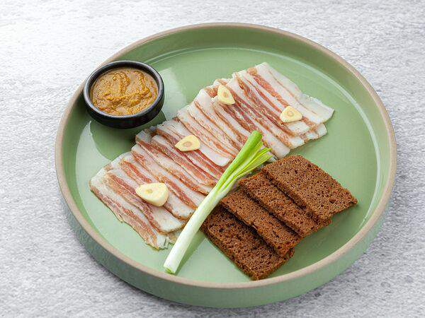 Port42 - Сало соленое с чесноком