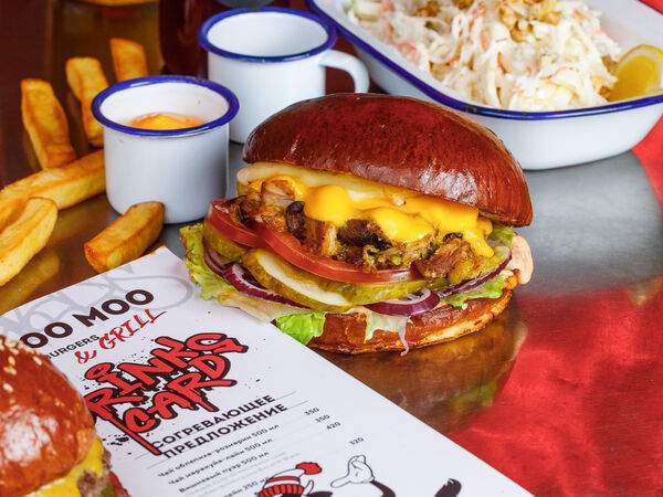 Ресторан Moo Moo Burgers & Grill В Ижевске