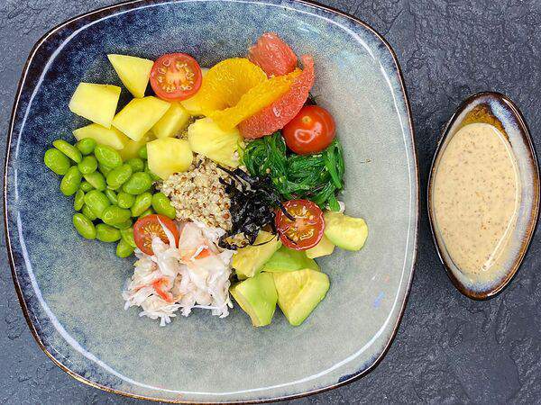 На крючке - Поке с крабом