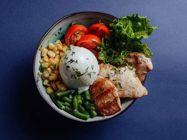 Блин & Coffee - Боул с булгуром и курицей