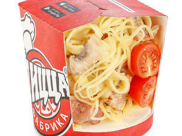ПиццаФабрика - Паста с беконом и трюфельным маслом