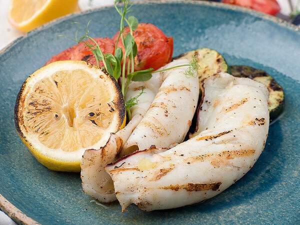 Маймун - Кальмар на гриле