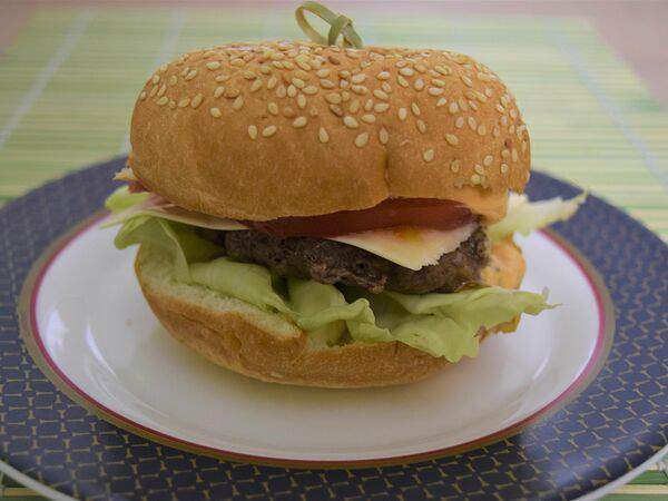 Быстро и вкусно - Бургер с курицей