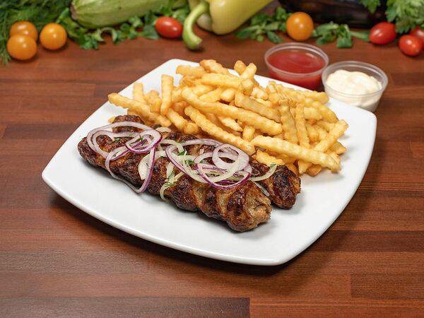 Шашлычкофф - Люля-кебаб из баранины с картошкой