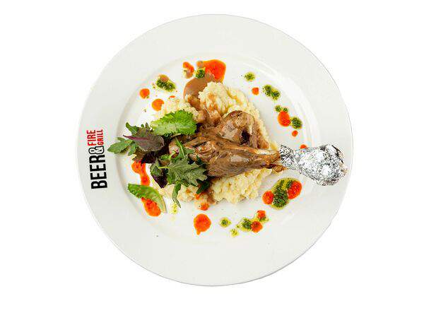 Beer & Fire Grill - Баранья рулька