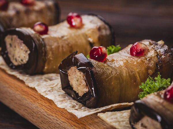 Чито грито - Бадриджани с орехами