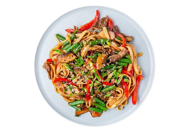 Мандарин - Вок-лапша с телятиной