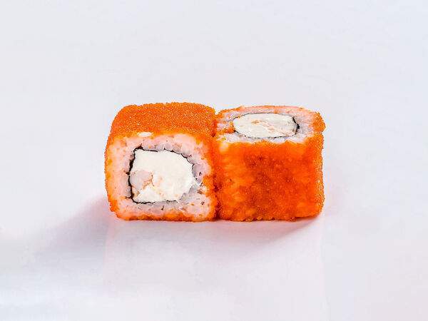 Bento суши - Ролл Тобико Филадельфия с креветкой