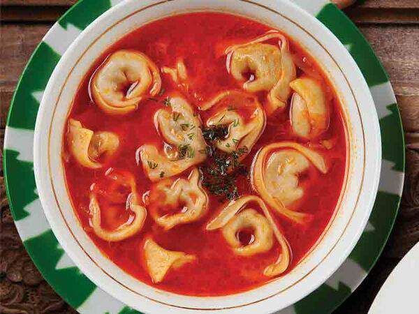 Чайхана Павлин-Мавлин - Суп Чучвара