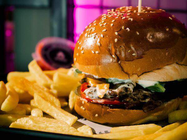 Hot Burger - Hot Cheeseburger с говядиной Combo