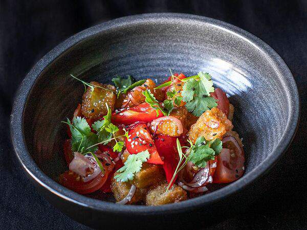 Half of you - Салат с хрустящими баклажанами