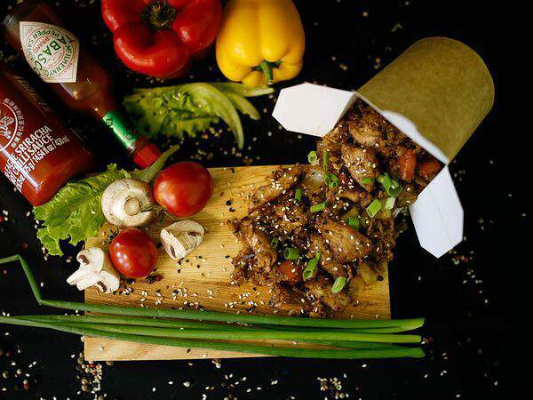 Катана - Тяхан со свининой Мини