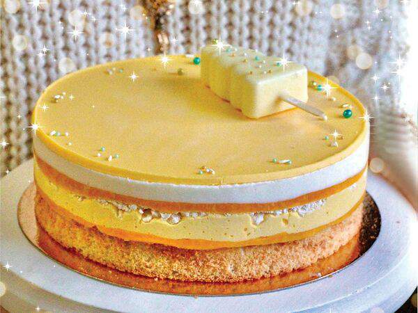 Йагода - Торт-мороженое Пина Колада