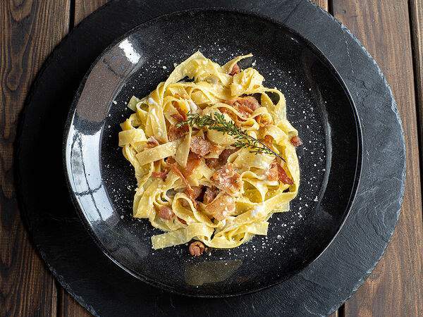 Крафт-кафе Вжарим - Паста карбонара