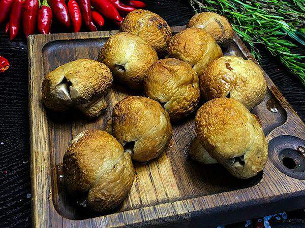 Брашна - Грибы на углях