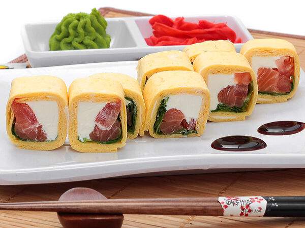 Sushiwoker - Ролл Сырный с лососем