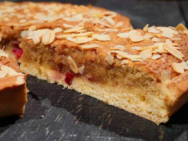 Мама испекла - Пирог с вишней и миндалем