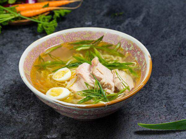 Базилико-пицца - Куриный суп