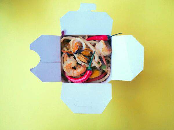 Китай город - Вок Том Ям с морепродуктами