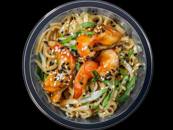 Eattery - Удон с креветками в соусе терияки life