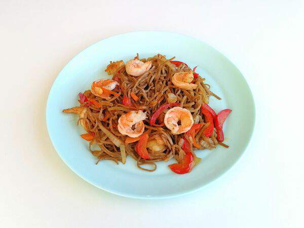 Orisushi - Соба с морепродуктами