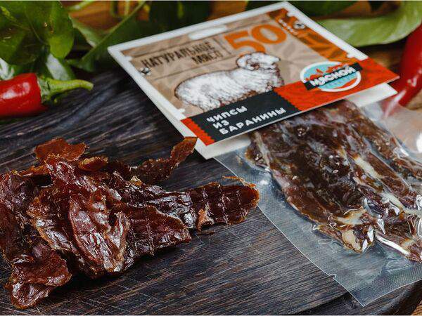 Пиноккио Djan - Мясные чипсы из баранины