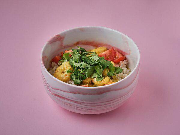 Manick Cakes - Карри с рисом и креветками