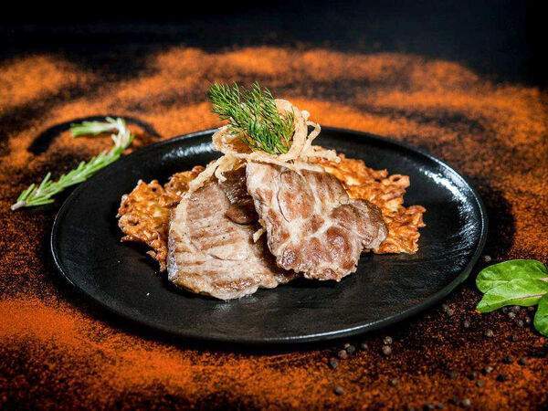 Сибирская Корона - Свинина с картофельными драниками