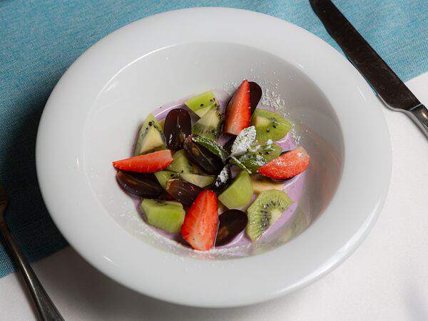 Акварель - Салат Фруктовое безумие