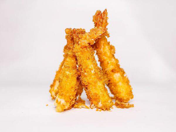 Суши хаси - Креветки темпура