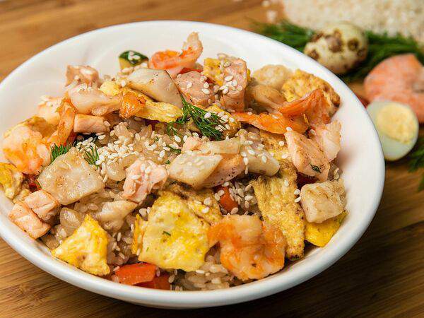 Shaurma City - Рис с морепродуктами