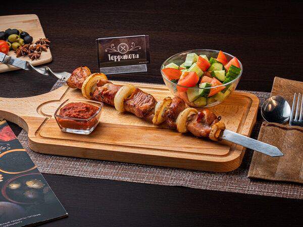 Кафе Терракота - Шашлык из cвинoй шеи