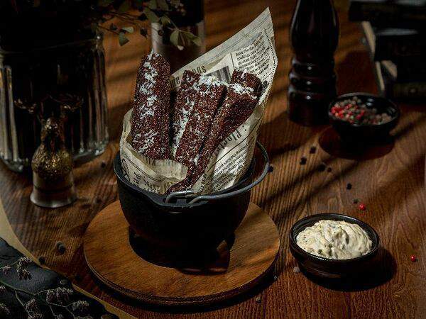 Холодец - Бородинские гренки