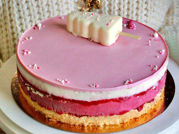 Йагода - Торт-мороженое Малина-Кокос