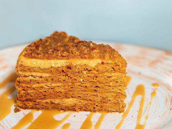 Бобы - Медовый торт