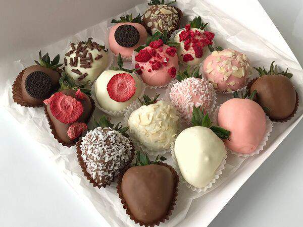 Merci-клубника в шоколаде - Клубничный набор №16