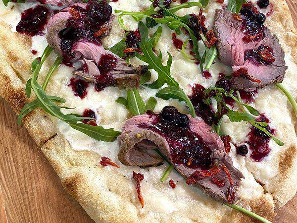 Наше производство - Пицца с ростбифом