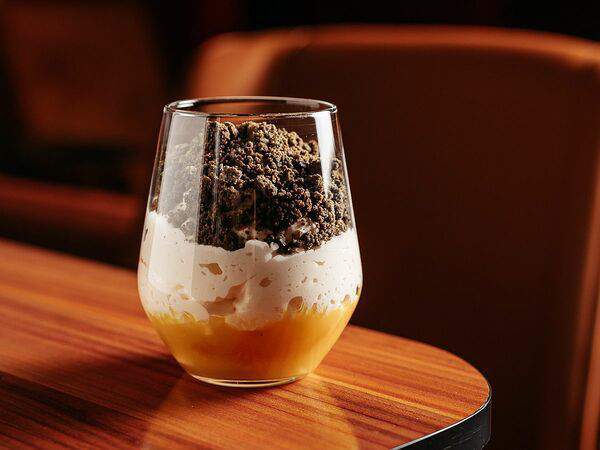 Сияние - Творожный мусс Персик и Кокос