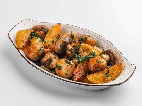 ChaCha - Картофель жареный с грибами