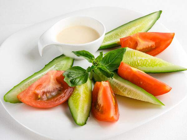 Дон Панэ - Овощная нарезка с блю чиз