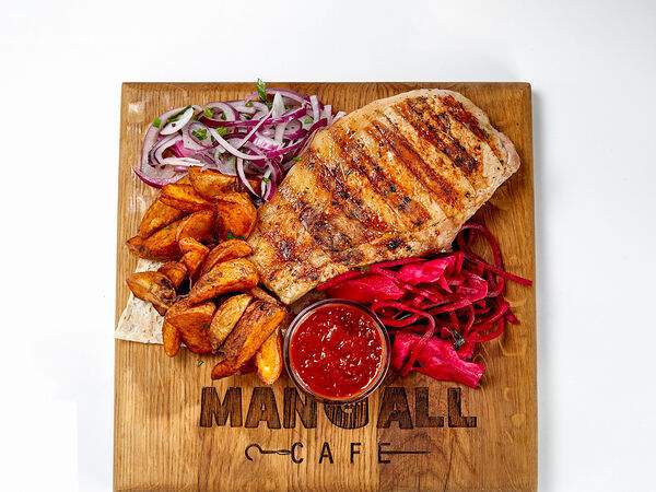 Mangall cafe - Чалагач из корейки