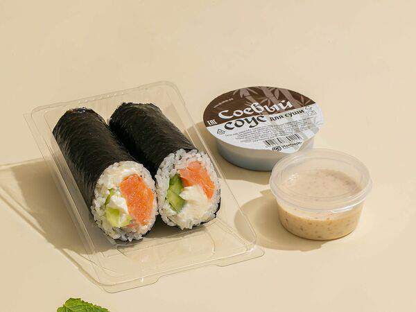 Greenbox - Суширитто Филадельфия с копчёным лососем