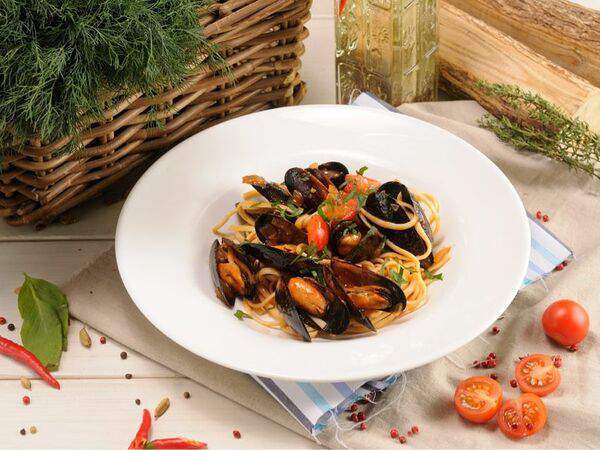 Едалия - Спагетти с морскими ракушками