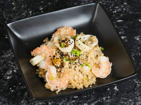 Филадельфия - Тяхан с морепродуктами