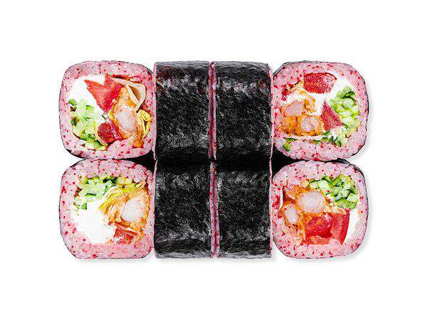 Белый рис - Эби футомаки