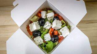 Сувлаки - Салат Греческий