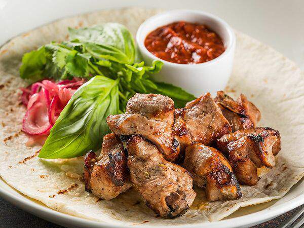 АндерСон - Шашлык из свинины с соусом сальса