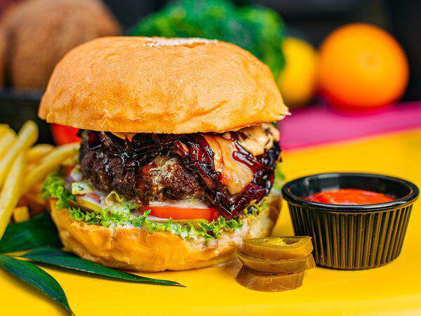 Лето - Бургер с говядиной