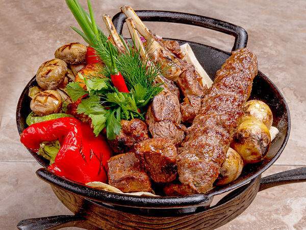 Fergana - Садж из шашлыков